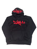 Black and Red Hoodie