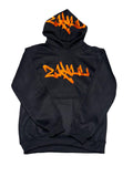 Black and Orange Hoodie