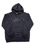 Black on Black Hoodie