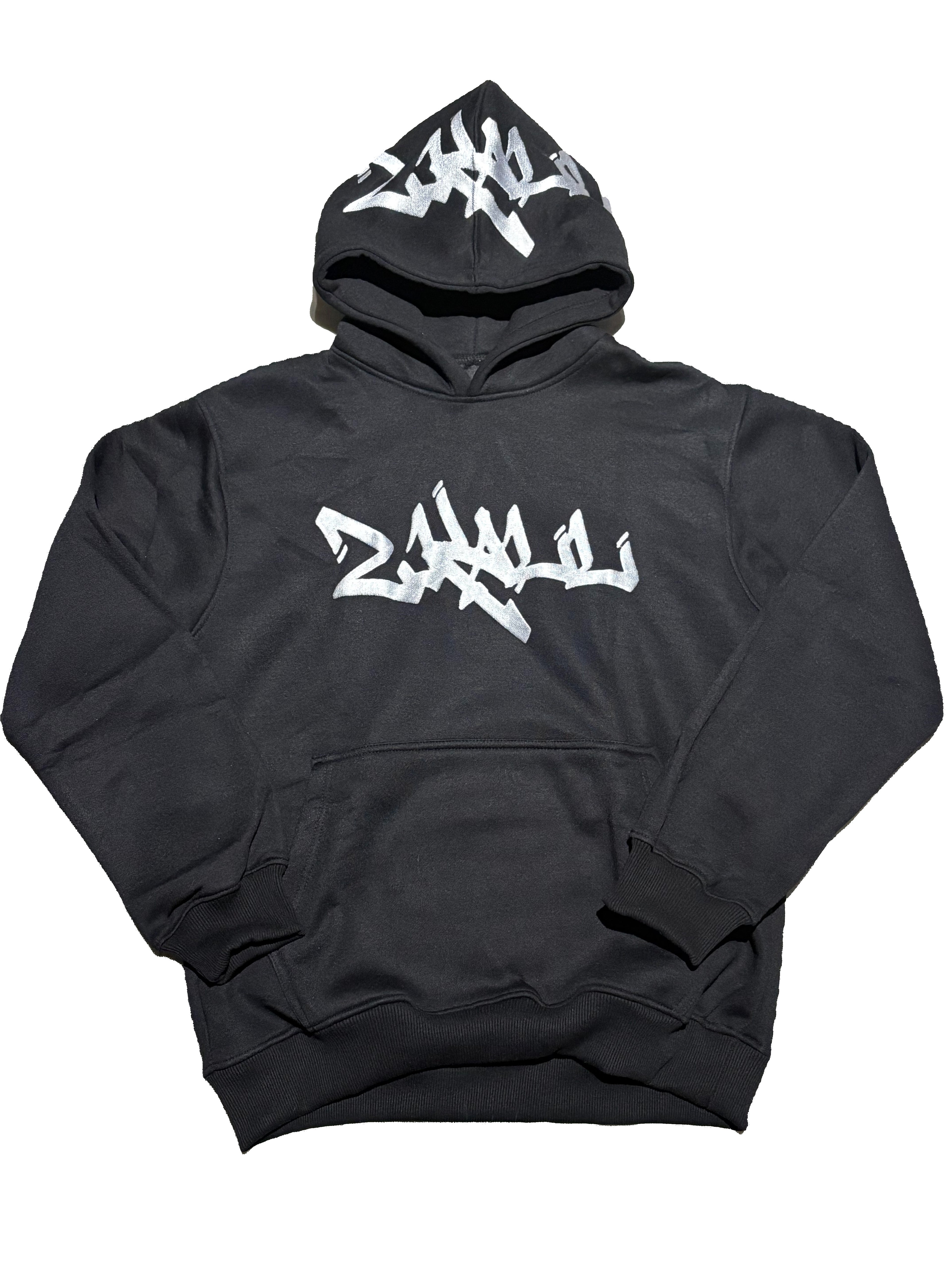 Black and White Hoodie
