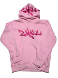 Baby Pink and Pink Hoodie