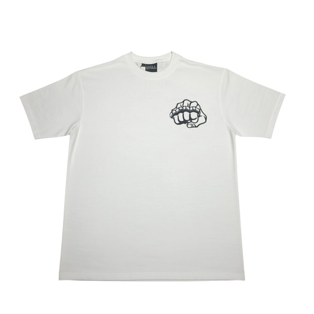 Knuckles White Tee